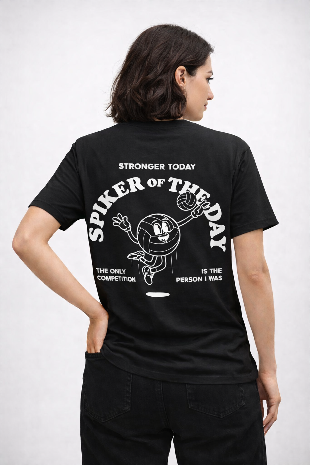 T-shirt SpikeOn Mascotte – volleyball