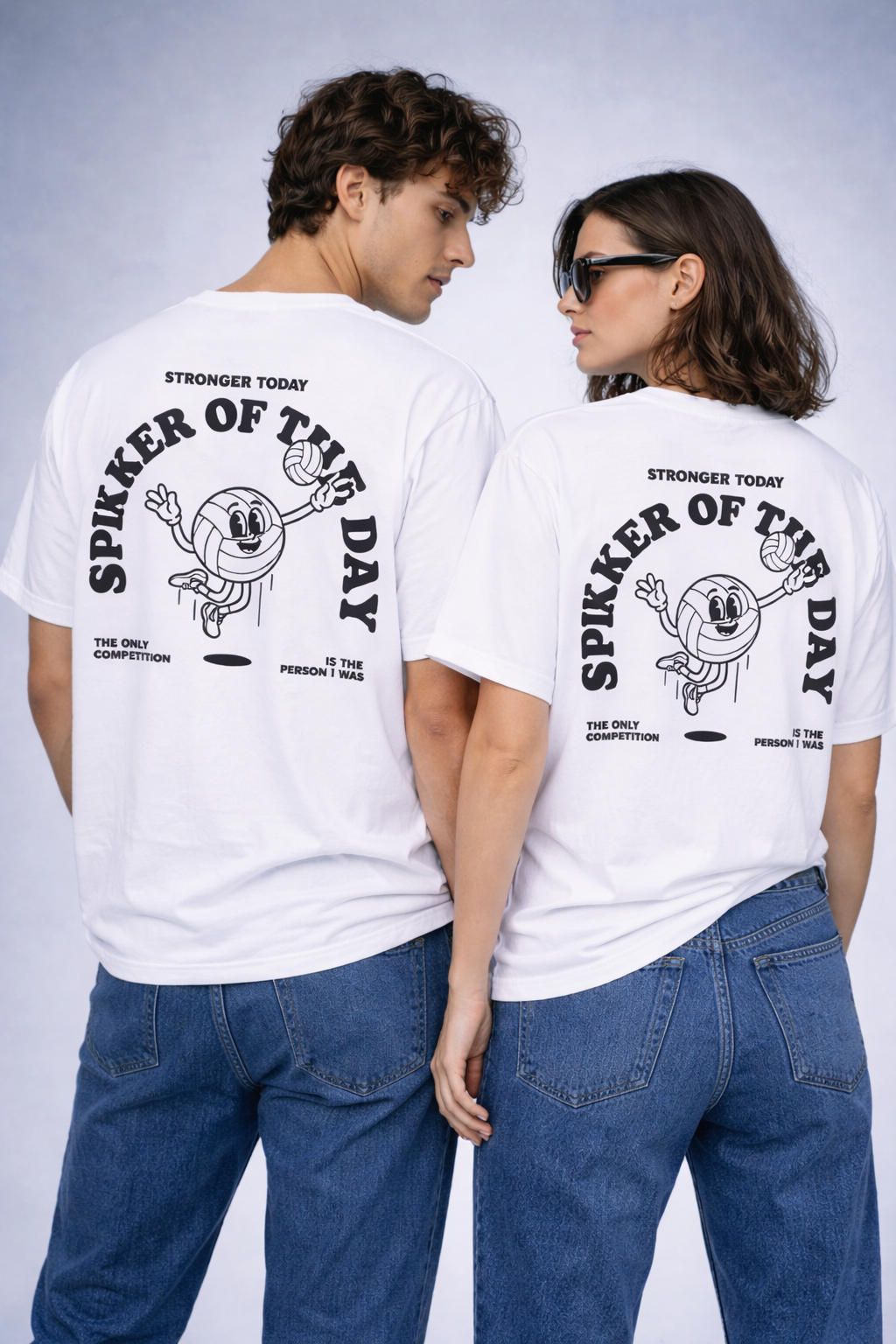 T-shirt SpikeOn Mascotte – volleyball